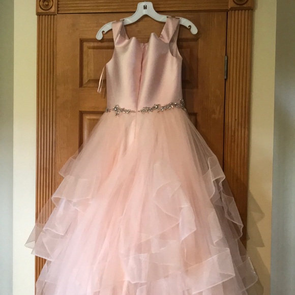 Pink Beautiful Prom Dress - Picture 3 of 8